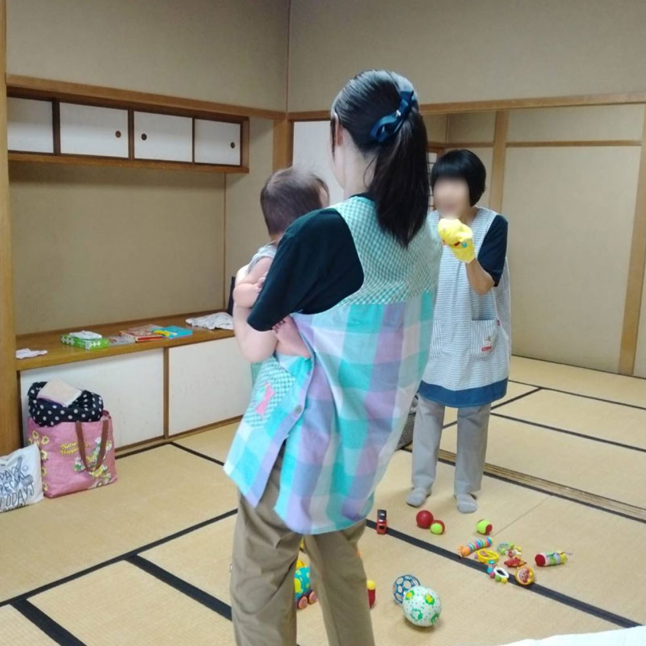 【事例紹介】キャリアアップ支援講座の入校式での託児を担当しました